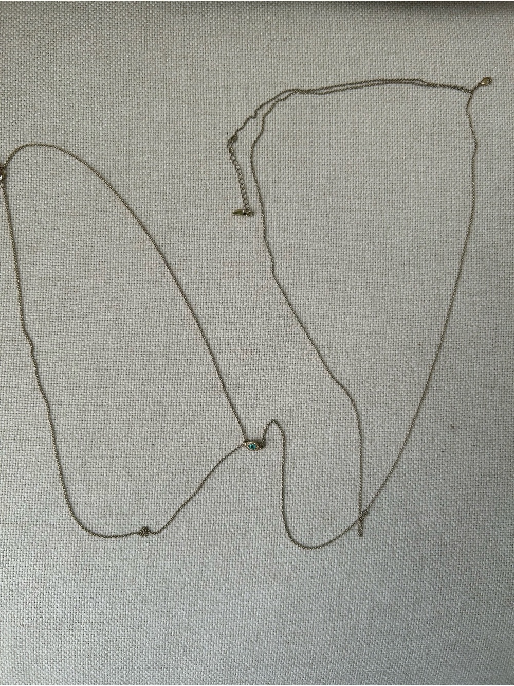Bodychain with evil eye